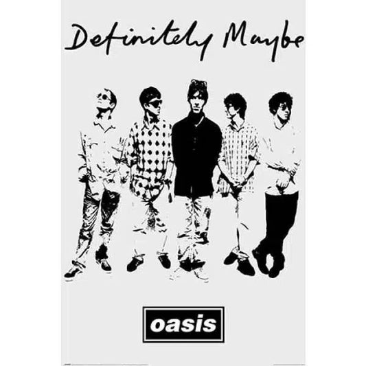 Image of Front Cover of 3455119S: Accessories - OASIS, Oasis  Definitely Maybe Band poster (; PP2403925,  , 61x91.5cm)   NEW/NEW