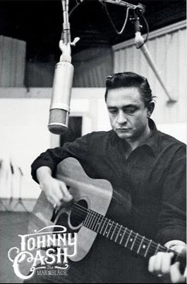 Image of Front Cover of 3455128S: Accessories - JOHNNY CASH, Johnny Cash Studio Poster (61 x 91.5cm; PP2500478, UK 2022)   NEW/NEW