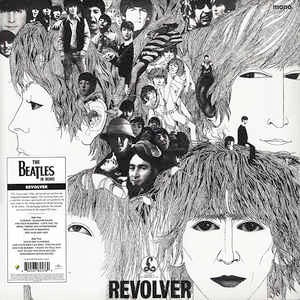 Image of Front Cover of LP - EX/EX - THE BEATLES, Revolver (Parlophone; PMC 7009, Worldwide 2014 Reissue, Reproduced Laminated Flipback Sleeve, Mono, All Analog Remaster, 180 Gram Vinyl), ,  - 3746166S