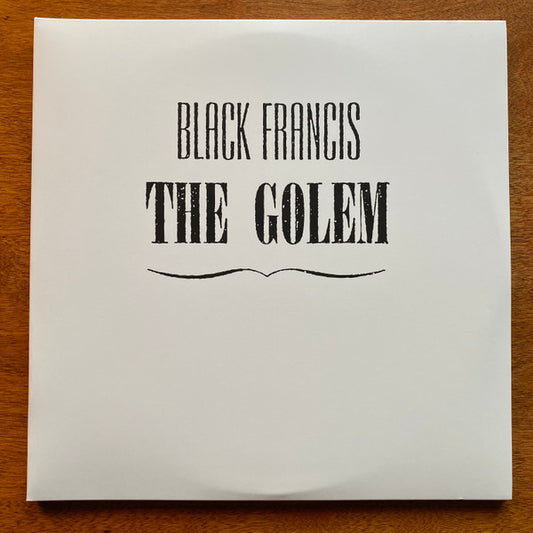 Image of Front Cover of 3425146E: 2xLP - BLACK FRANCIS, The Golem (Demon Records; DEMREC980, UK 2022 Reissue, Gatefold, Inners, Grey Vinyl. ) Seal opened instore. Still in hype stickered shrinkwrap.  EX/EX