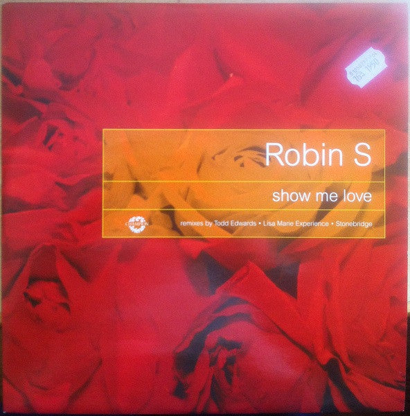 Image of Front Cover of 12" - VG+/VG - ROBIN S, Show Me Love (Champion; CHAMP 12.326, UK 1997, Picture Sleeve), Some light hairlines.,  - 3216087C
