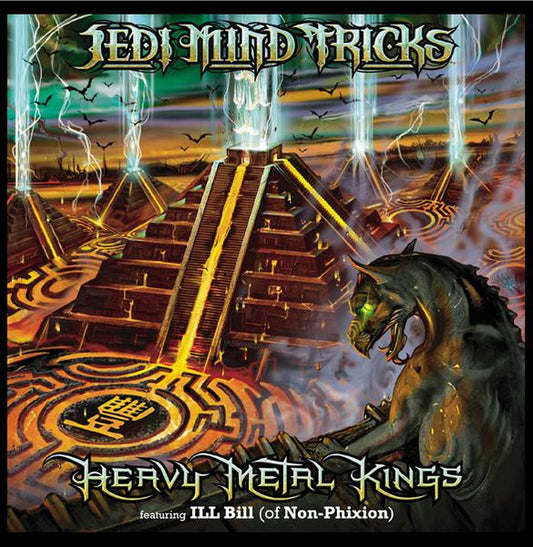 Image of Front Cover of 12" - VG/VG - JEDI MIND TRICKS, Heavy Metal Kings (Babygrande; BBG-SI-2929, US 2006, Plain Sleeve, Blue Vinyl), ,  - 0946259S