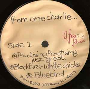 Image of Label Cover of 4545232S: 10" - CHARLIE WATTS, From One Charlie (UFO Records; UFO 2 LP, UK 1991, Box Set, Hardback Book, Print) Box has some indents and marks on the back, print has foxing  VG/VG+