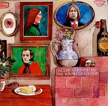 Image of Front Cover of 0616080C: LP - YOUNG TRADITION, Galleries Revisited (Transatlantic; TRASAM30, UK 1973 Reissue)   VG/VG+