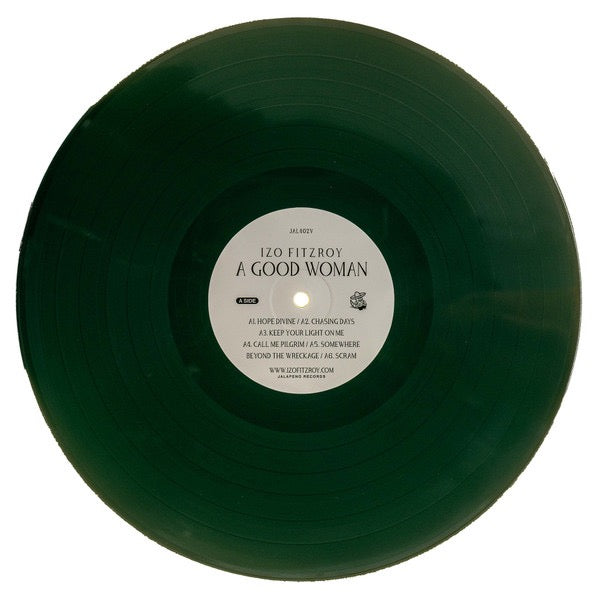Image of Label Cover of LP - NEW/NEW - IZO FITZROY, A Good Woman (Jalapeno Records; JAL402V, UK 2023, Limited Edition, Green Vinyl), ,  - 3435135E