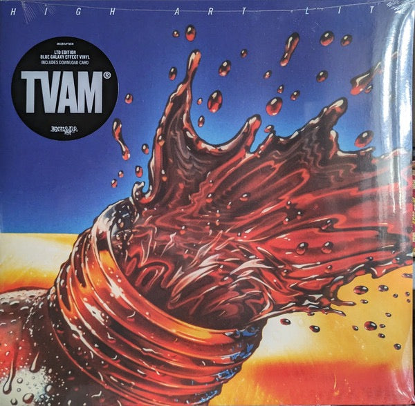 Image of Front Cover of LP - NEW/NEW - TVAM, High Art Lite (Invada; INV281LPTVAM, Worldwide 2022, Insert, Hype Sticker, Download, Limited Edition of 500, Blue Galaxy Effect Vinyl), ,  - 3435137E