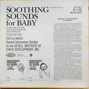 Image of Back Cover of LP - VG+/VG+ - RAYMOND SCOTT, Soothing Sounds For Baby Volume II (6-12 Months) (Basta ; 30-9035-1, Netherlands 1999 Reissue, Pasteback Sleeve, Missing the booklet), ,  - 1026188E