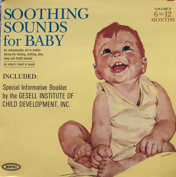 Image of Front Cover of LP - VG+/VG+ - RAYMOND SCOTT, Soothing Sounds For Baby Volume II (6-12 Months) (Basta ; 30-9035-1, Netherlands 1999 Reissue, Pasteback Sleeve, Missing the booklet), ,  - 1026188E