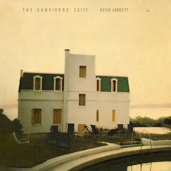 Image of Front Cover of LP - VG/VG - KEITH JARRETT, The Survivors' Suite (ECM Records; ECM 1085, Germany 1977, Glossy Sleeve, Stereo), ,  - 1326283E