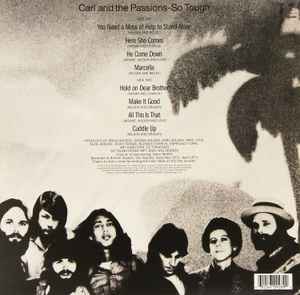 Image of Back Cover of LP - VG+/VG+ - THE BEACH BOYS, Carl And The Passions   "So Tough" (Capitol Records; 00602547092892, Europe 2015 Reissue, 180 Gram Vinyl), ,  - 3545006S