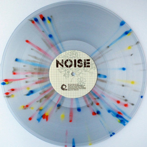 Image of Label Cover of 3525011E: LP - JEFF KEEN, Noise Art (Trunk Records; JBH047LP, UK 2012, Picture Sleeve, Insert, Splatter Vinyl) Torn bottom corner of Sleeve  G+/VG+