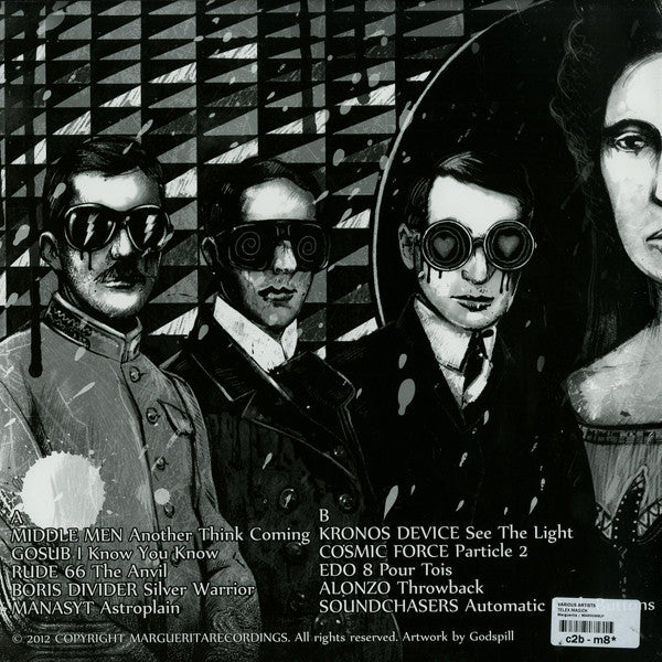 Image of Back Cover of LP - VG+/VG+ - VARIOUS, Telex Magick (Marguerita Recordings; Mar 0099, Netherlands 2013), ,  - 3545107S