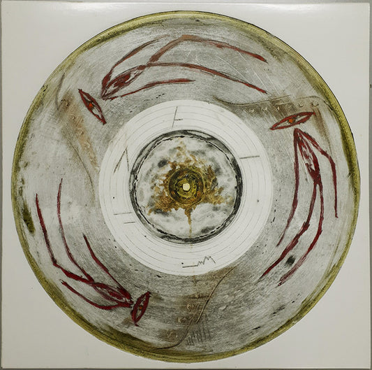 Image of Front Cover of LP - VG+/VG+ - MY CAT IS AN ALIEN & JEAN-MARC MONTERA, Nuit d'Hiver (The End mAde RecordS; TEARS 003, Europe 2020, Gravure Jacket Hand Panted, Green Vinyl Private Press Of 75 Copies), ,  - 3545110S