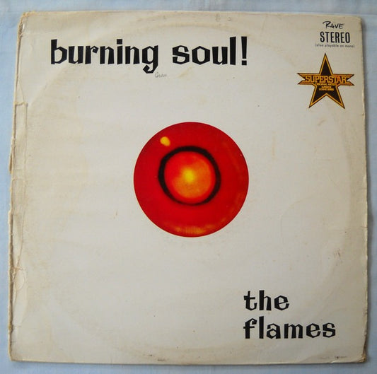 Image of Front Cover of LP - VG/VG+ - THE FLAMES, Burning Soul! (Teal Record Company; GSL 333, South Africa 1989 Reissue), ,  - 3515140C