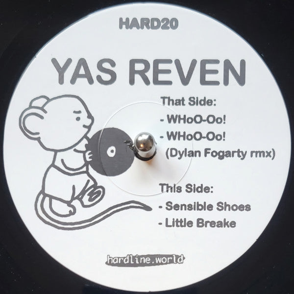 Image of Front Cover of 3515153C: 12" - YAS REVEN, HARD20 (Hardline Sounds; HARD20, UK 2024) Good copy, light hairlines  /VG+