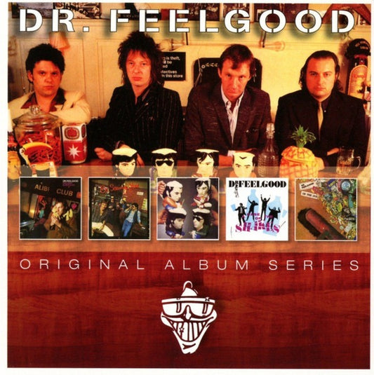 Image of Front Cover of CD - VG+/VG+ - DR. FEELGOOD, Original Album Series (Warner Music Group; 0190295922122, Europe 2016), ,  - 3535051E