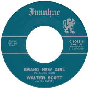 Image of Back Cover of 7" - /VG+ - WALTER SCOTT AND THE KAPERS, I Want To Thank You/ 	Brand New Girl (Ivanhoe; C-5018, US 1965), ,  - 3555083S