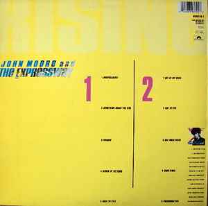 Image of Back Cover of LP - VG+/VG+ - JOHN MOORE & THE EXPRESSWAY, Expressway Rising (Polydor; 839 379-1, UK 1989, Inner, Ex-Jesus And Mary Chain), ,  - 3515200C