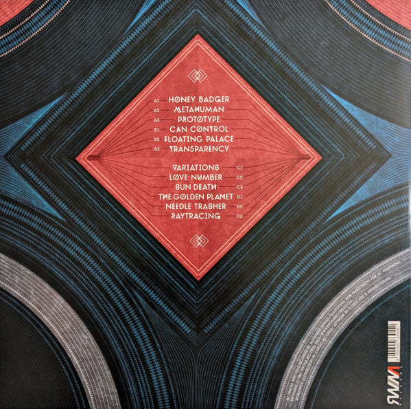 Image of Back Cover of 2xLP - VG/VG - EPROM, Metahuman (Rwina Records; RWINALP001, Netherlands 2012, Black Inners), Strong VG,  - 3545188S
