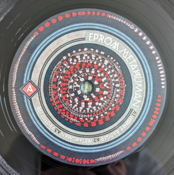 Image of Label Cover of 2xLP - VG/VG - EPROM, Metahuman (Rwina Records; RWINALP001, Netherlands 2012, Black Inners), Strong VG,  - 3545188S