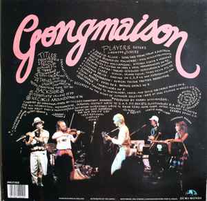 Image of Back Cover of 3545213S: LP - GONGMAISON, Gongmaison (Demi Monde; DMLP 1022, UK 1989)   VG+/VG+