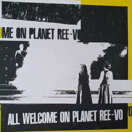 Image of Front Cover of 3535043E: LP - REE-VO, All Welcome on Planet Ree-Vo / Dial R for Ree-Vo (Dell'Orso Records; EDDA52LP, UK 2021, Limited Edition of 300, Turquoise Vinyl, + 10" Orange Vinyl EP)   NEW/NEW