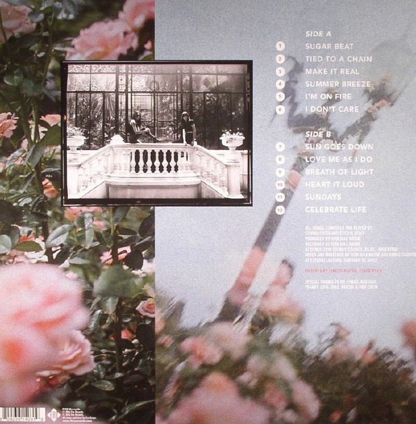 Image of Back Cover of LP - NEW/NEW - LAS KELLIES, Friends & Lovers (Fire Records ; FIRELP 403,   2016, Download), ,  - 3535089E