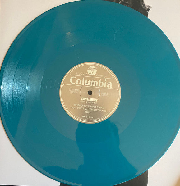 Image of Label Cover of 2xLP - EX/EX - JOHN MAYER, Continuum (Aware Records; 19439713611, US 2020 Reissue, 2 Inners, Vinyl Me Please Edition: Turquoise vinyl with exclusive art print), ,  - 2426107E