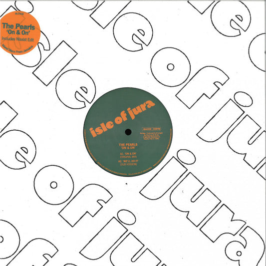Image of Front Cover of 12" EP - VG+/VG+ - THE PEARLS / THE PEARLS ALLSTARS, On And On (Isle Of Jura; ISLE008, Australia 2020, Stickered Company Sleeve, Inner), , A1 The Pearls   On And OnA2 The Pearls Allstars  We'll Do ItB The Pearls   On And On (Waxist Edit) - 3525374E