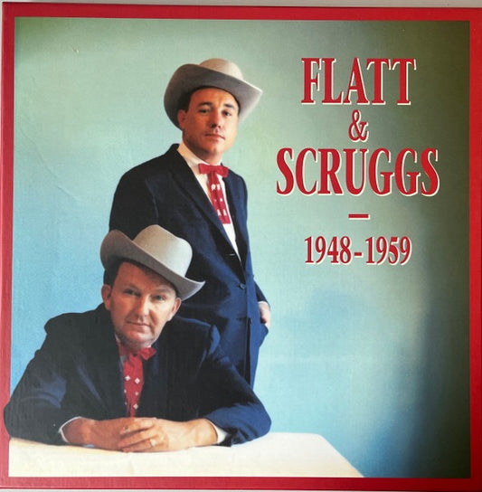 Image of Front Cover of 4xCD - VG/EX - FLATT & SCRUGGS, 1948-1959 (Bear Family Records; BCD 15472 DH, Germany 1991, Box Set, Booklet, CD1 is alternate black version but same tracklist), ,  - 4055252S