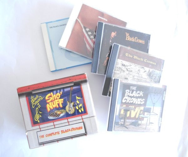 Image of Label Cover of 4115306C: 5xCD - THE BLACK CROWES, Sho' Nuff - The Complete Black Crowes (American Recordings ; C5K 65741, US 1998, Box Set) CDs SEALED Individually  VG+/EX