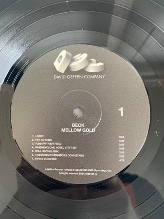 Image of Label Cover of LP - NEW/NEW - BECK, Mellow Gold (Geffen; 7845919, US 2025 Reissue, Insert), ,  - 3735075E