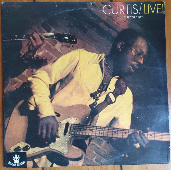 Image of Front Cover of 2xLP - G+/G+ - CURTIS MAYFIELD, Live! (Buddah; 2659 004, UK 1971, Gatefold), Vinyl in strong G+, only has light marks and plays VG.,  - 4146052S
