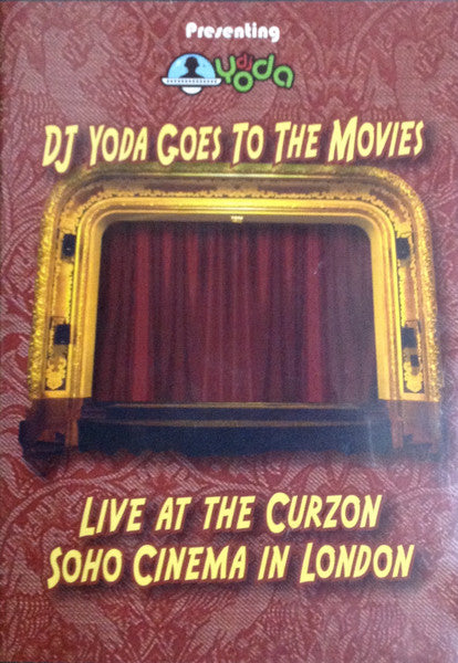 Image of Front Cover of DVD - VG+/VG+ - DJ YODA, DJ Yoda Goes To The Movies - Live At The Curzon Soho Cinema In London (Not on label; none, UK , Promo), ,  - 3635081E