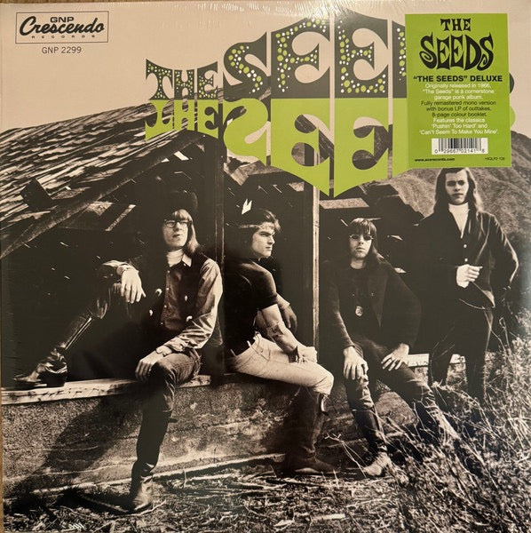 Image of Front Cover of 2xLP - VG+/VG+ - THE SEEDS, The Seeds (GNP Crescendo; GNP 2299, UK 2023 Reissue, Gatefold, Booklet, 180 Gram Vinyl), ,  - 4246385S