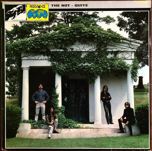 Image of Front Cover of LP - VG/VG+ - THE NOT QUITE, The Not Quite (Resonance; 33-8605, Germany 1986), Cut-out (Corner cut),  - 3645105S