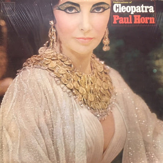 Image of Front Cover of 3625185E: LP - PAUL HORN, Impressions Of Cleopatra (Columbia; CS 8850, US Reissue)   VG+/VG+