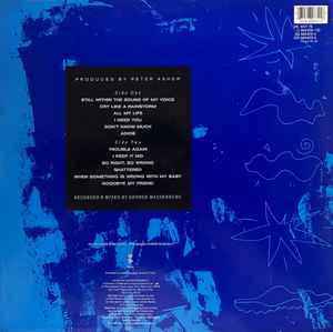 Image of Back Cover of LP - VG+/VG+ - LINDA RONSTADT FEATURING AARON NEVILLE, Cry Like A Rainstorm - Howl Like The Wind (Elektra; 960 872-1, UK 1989, Inner, No "GB Only" Text On Labels), Light edge wear, promo sticker on rear.,  - 3615213C