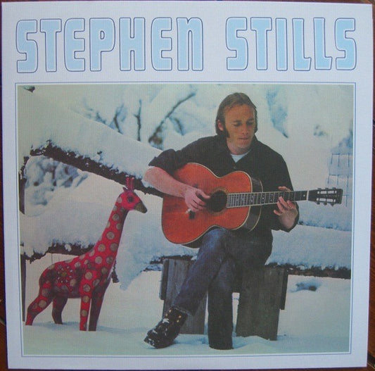 Image of Front Cover of 3615239C: LP - STEPHEN STILLS, Stephen Stills (Atlantic; R1 7202, US 2010 Reissue, Textured Sleeve)   EX/VG+