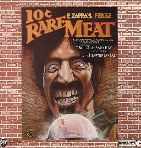 Image of Front Cover of 3645183S: LP - FRANK ZAPPA, F. Zappa's 10� Rare Meat - Feb.'62 (Del-Fi Records; RNEP 604, US 1983)   VG+/VG+