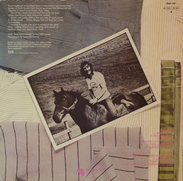 Image of Back Cover of LP - VG/VG - DENNY LAINE, Holly Days (EMI; EMA 781, UK 1977, Inner), Strong VG,  - 3615132C
