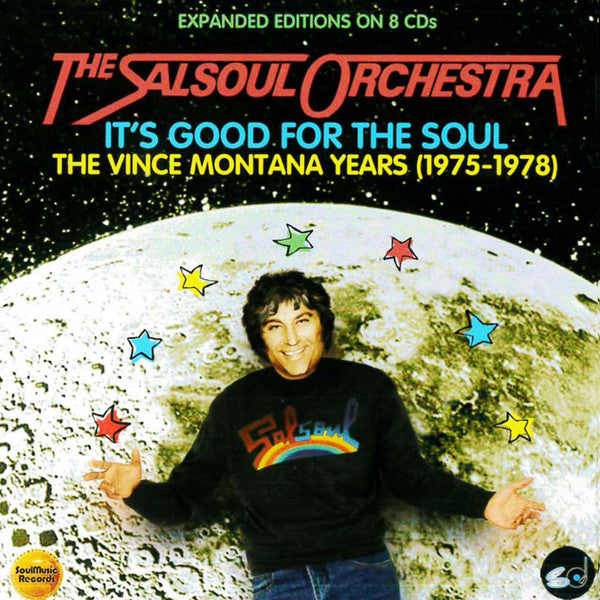 Image of Front Cover of 3655111S: 8xCD - THE SALSOUL ORCHESTRA, It's Good For The Soul - The Vince Montana Years (1975-1978) (SoulMusic Records; SM8CR5221BX, UK 2024, Box Set) SEALED  VG+/VG+