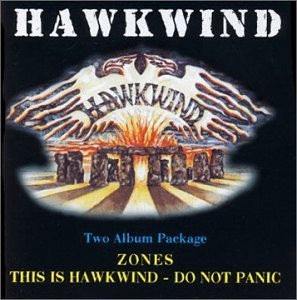 Image of Front Cover of 2xCD - VG+/VG+ - HAWKWIND, Zones / Do Not Panic (Anagram Records; CDM GRAM 160, UK 2002, Double CD Case), ,  - 3635122E