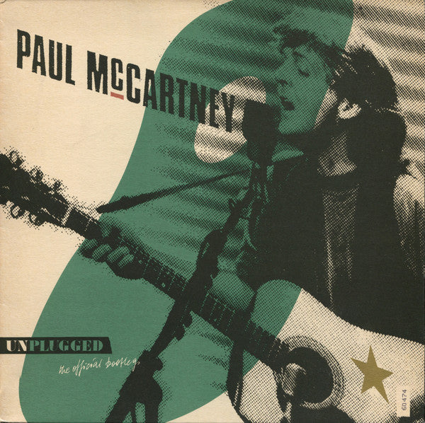 Image of Front Cover of LP - VG+/VG - PAUL MCCARTNEY, Unplugged - The Official Bootleg (Parlophone; 7964131, UK 1991, Numbered Limited Edition), Small pressing flaw at the end of A1 that clicks. Limited edition number 02187.,  - 2716526C