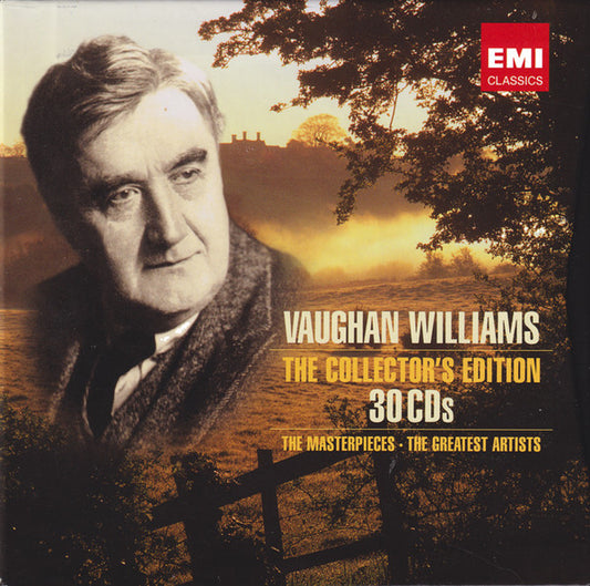 Image of Front Cover of 3635131E: CD - VARIOUS, Vaughan Williams: The Collector's Edition - The Masterpieces - The Greatest Artists (EMI Classics; 2 06636 2, Europe 2008, Box Set, Booklet)   VG+/EX