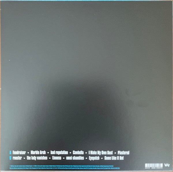Image of Back Cover of LP - NEW/NEW - BAR ITALIA, Some Like It Hot (Matador; OLE2177LPE, UK & Europe 2025, Indie Exclusive Clear Turquoise Vinyl), ,  - 0316393C