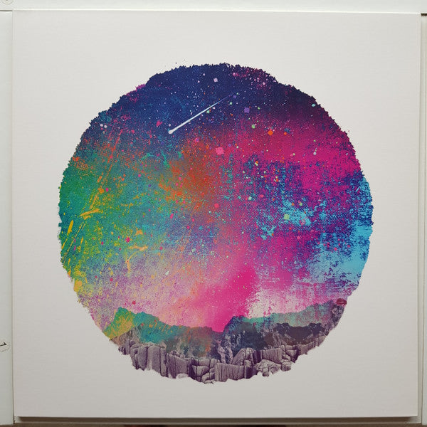 Image of Front Cover of LP - VG+/VG+ - KHRUANGBIN, The Universe Smiles Upon You (Night Time Stories; ALNLP40, UK 2015, Gatefold, Print, 180 Gram White Vinyl, Ltd to 2000, Hand Numbered on hype sticker), No. 1072, not in shrinkwrap but sticker included,  - 3446176S