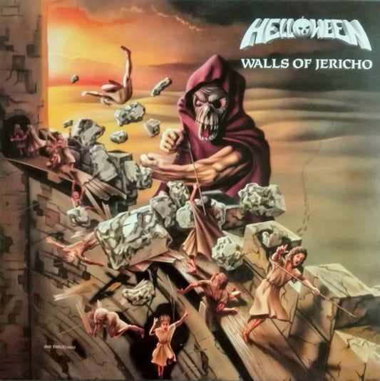 Image of Front Cover of LP - NEW/NEW - HELLOWEEN, Walls Of Jericho (BMG; BMGRM078LP, UK & Europe 2015 Reissue, 180g), ,  - 3635169E