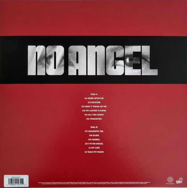Image of Back Cover of LP - NEW/NEW - DIDO, No Angel (25th Anniversary) (Sony; 19658872081, UK 2025 Reissue, Fold Out Sleeve, Red Marble Vinyl), ,  - 4655194S