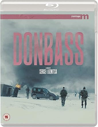 Image of Front Cover of Blu-Ray - EX/EX - SERGEI LOZNITSA, Donbass (Montage ; MON70347, UK 2018, Booklet), ,  - 3715024C